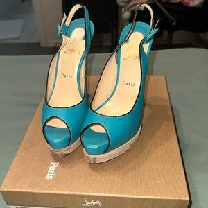 Christian Louboutin slingback size 38